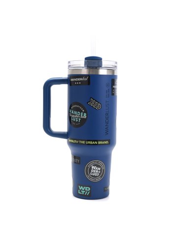Vaso Termico con bombilla 1200 ML - WANDERLUST