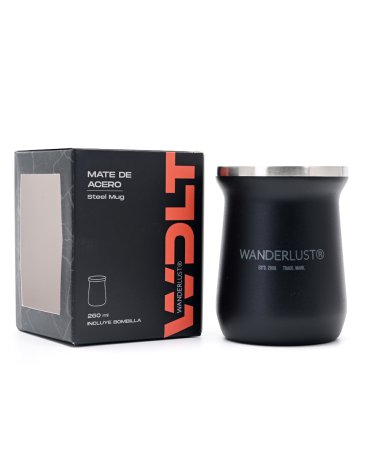 Mate de acero 260 ML - WANDERLUST