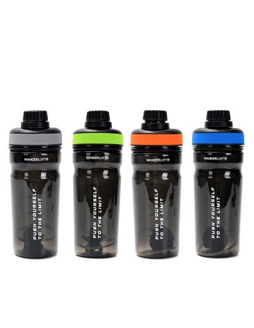 Botella Deportiva con mezclador 600ML - WANDERLUST