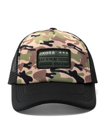 Gorra con Visera infantil Camuflada Cap - SKORA