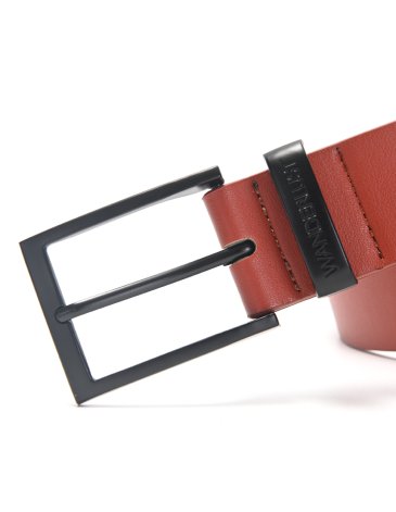 Cinto Hombre con herrajes negros - WANDERLUST