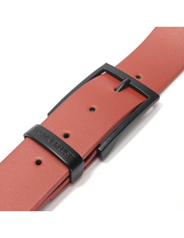 Cinto Hombre con herrajes negros - WANDERLUST