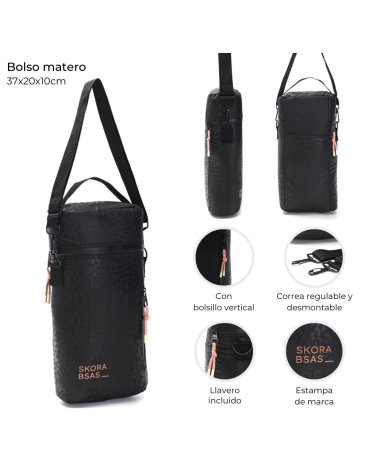 Bolso Matero con bolsillo vertical SKORA