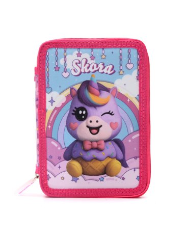 Cartuchera dos pisos Kawaii  - SKORA