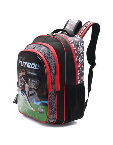 Mochila Lets Play Futbol con Llavero 18'' - SKORA