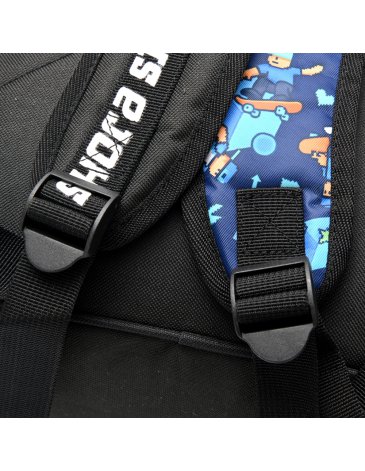 Mochila Lets Play Gamer Skater con Llavero 18'' - SKORA