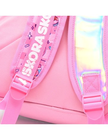Mochila Think Happy Teen Kawaii Gatito 18'' - SKORA