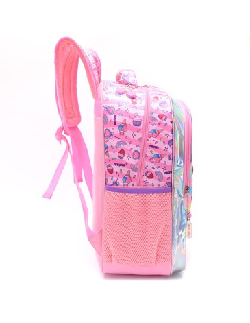 Mochila Think Happy Teen Kawaii Gatito 18'' - SKORA