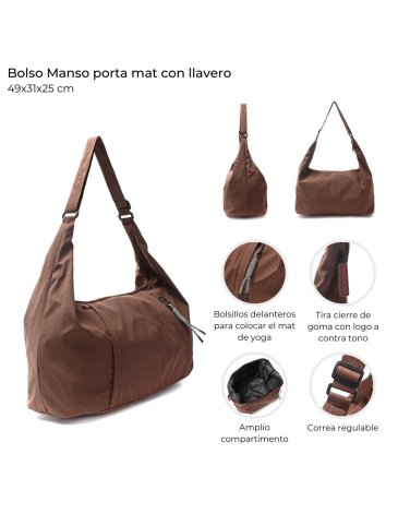 Bolso Manso porta Mat de Yoga SKORA