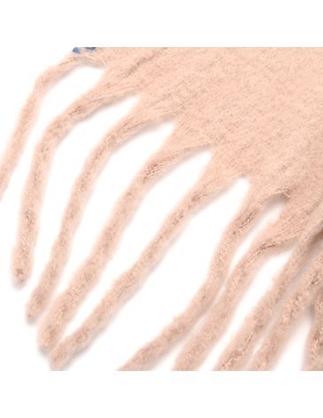 Ruana Lisa con Flecos - SKORA