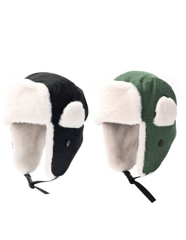 Gorro Bomber interior piel - SKORA