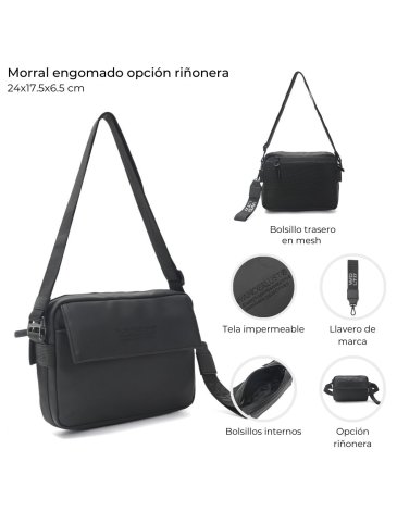 Morral engomado (opcion riñonera) WANDERLUST