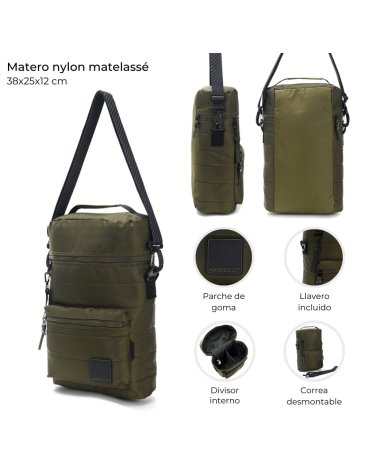 Bolso Matero matelase WANDERLUST