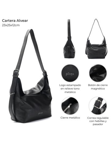 Cartera PU SKORA
