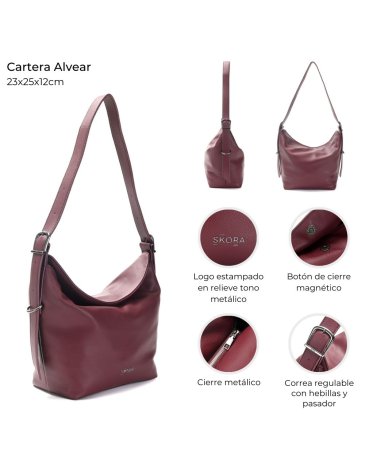 Cartera PU SKORA