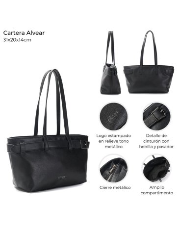 Cartera PU SKORA