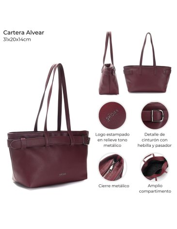 Cartera PU SKORA