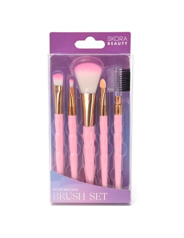 Set brochas de maquillaje x5u - SKORA