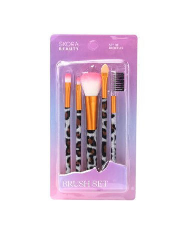 Set brochas de maquillaje x5u - SKORA