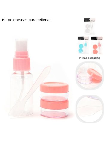 Kit de envases para rellenar x3u SKORA