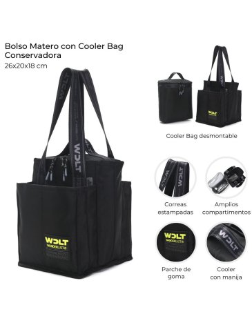Bolso Matero con Coolere Bag desmontable WANDERLUST