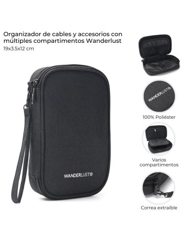 Organizador de Cables y Accesorios WANDERLUST