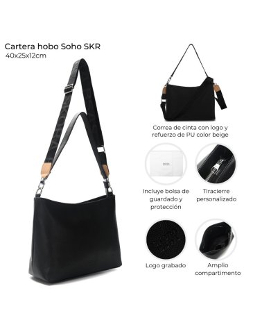 Cartera hobo Soho SKORA