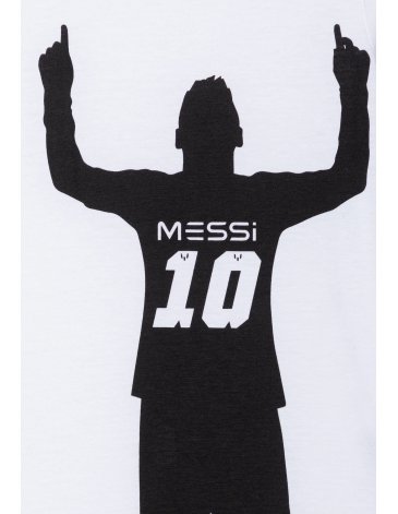 Remera Messi 100% Algodon T4/16 Argentina Mundial - MESSI COLLECTIONS