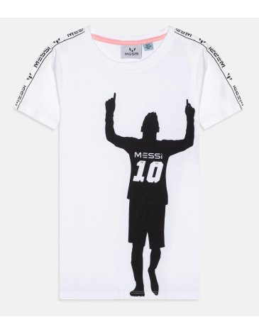Remera Messi 100% Algodon T4/16 Argentina Mundial - MESSI COLLECTIONS