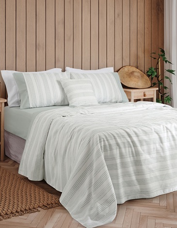 Juego de Sabana ACCENT 180 Hilos 1 1/2 pl PALETTE