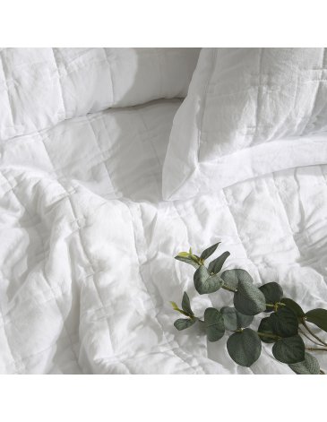 Kit Cover TAYRONA + fundas. Prewashed con matelaseado cosido · Queen - PALETTE