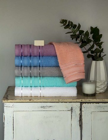 Toallon Santista Prata HOLLY 385gr/m2 PRATA