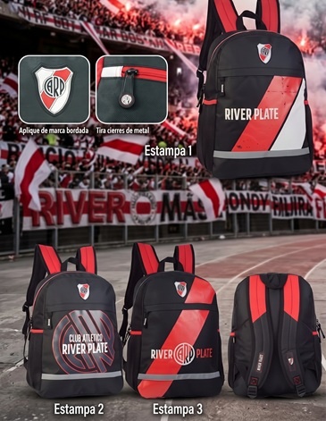 Mochila River 16'' River Plate