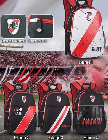 Mochila River 16'' River Plate