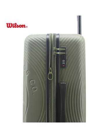 SET VALIJAS ABS VERDE 20''24''28''  - WILSON