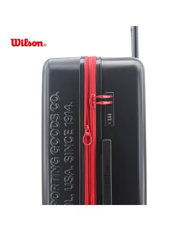 SET VALIJAS ABS NEGRO 20''24''28''  - WILSON