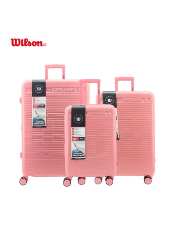 SET VALIJAS ABS SALMON 20