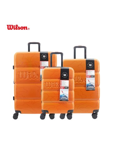SET VALIJAS ABS NARANJA 20
