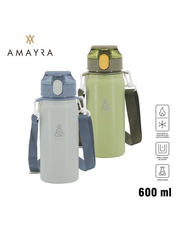 BOTELLA TERMICA  600 ML AMAYRA
