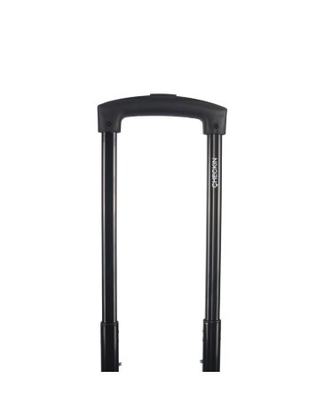 Valija CHECK IN HARD ABS Gris Azulado 20 pulg  4 ruedas dobles manija metalica extensible sin  expansion y cerradura de combinacion 55X35X25 cm x1u    - CHECK IN
