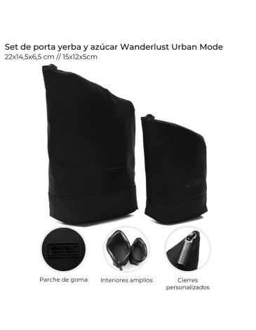 Set de porta yerba  WANDERLUST