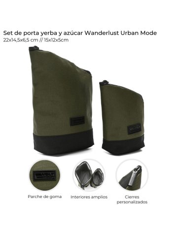 Set de porta yerba  WANDERLUST